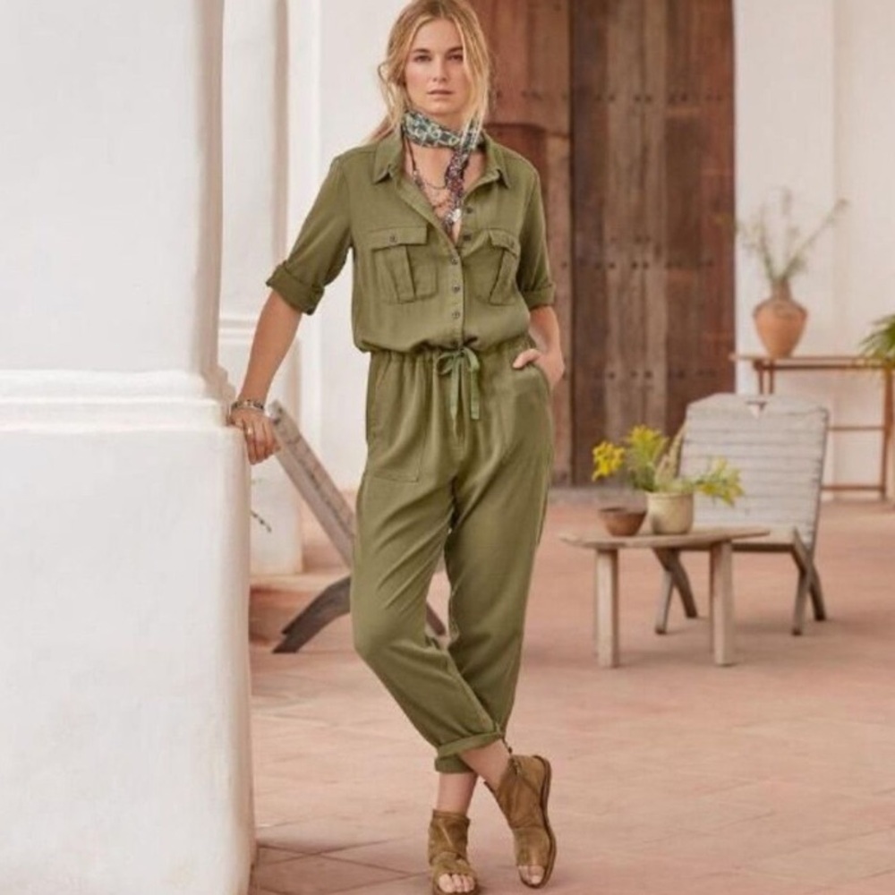 Sundance All Roads Vintage Wash Jumpsuit
